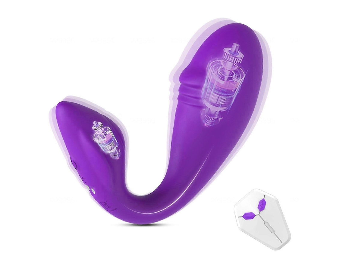 Vibrador Borboleta Gspot Estimulador De Clitóris, 10 Modos De Vibração, Roxo