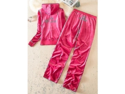 Conjunto de Moletom e Calças de Veludo Fasst para Mulher (S)