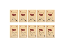 10 Cartões de Natal Feliz Natal América Cartões Engraçados de Saudação Feriado Papel 20,3x13,5cm