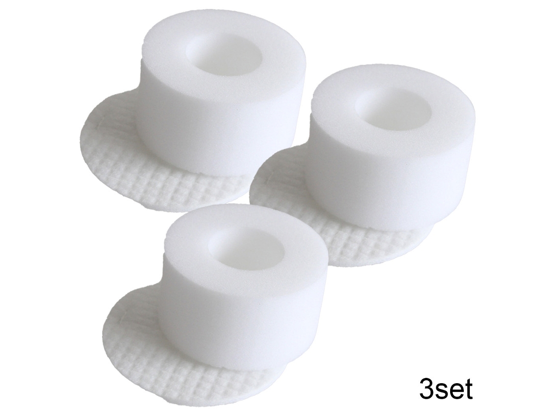 3 conjuntos de filtros de espuma para aspirador de pó shark ax910uk ax910ukt ax950uk ax950ukt peças de limpeza ferramenta de substituição