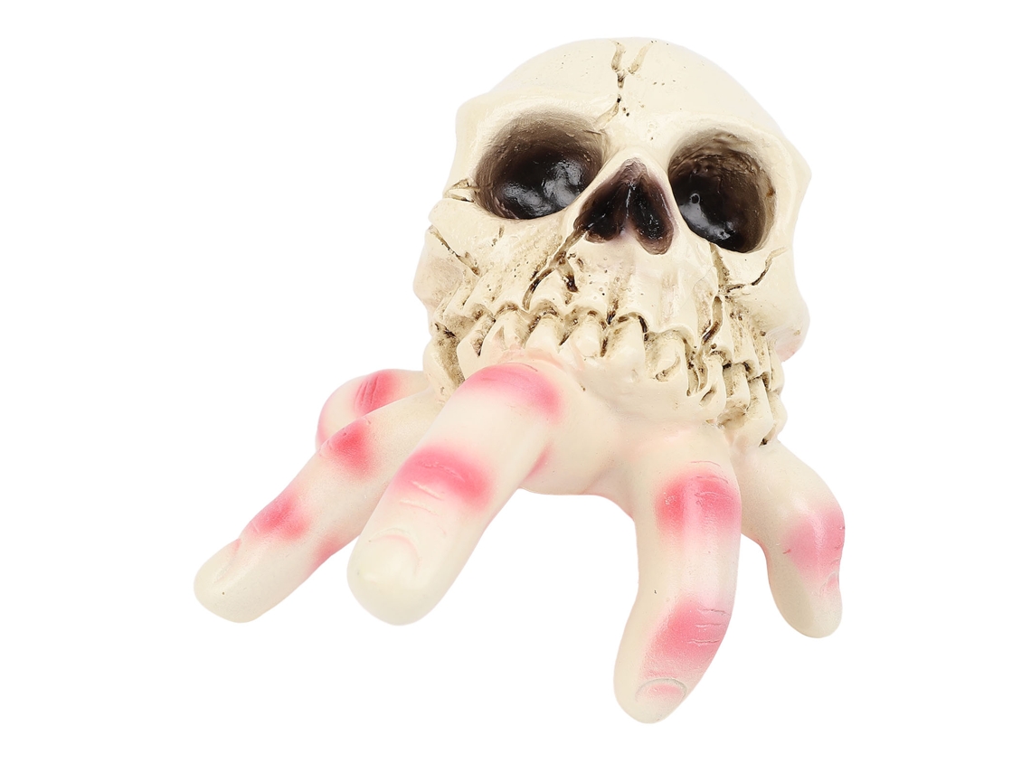 Laxiscreed Figura De Esqueleto Spooky De Resina Para Decoração De Prateleiras E Mesas