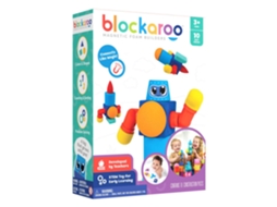 Blocos De Espuma Magnéticos Em Formato De Robô, Brinquedo De Montar Para Banho, 10 Peças Blockaroo