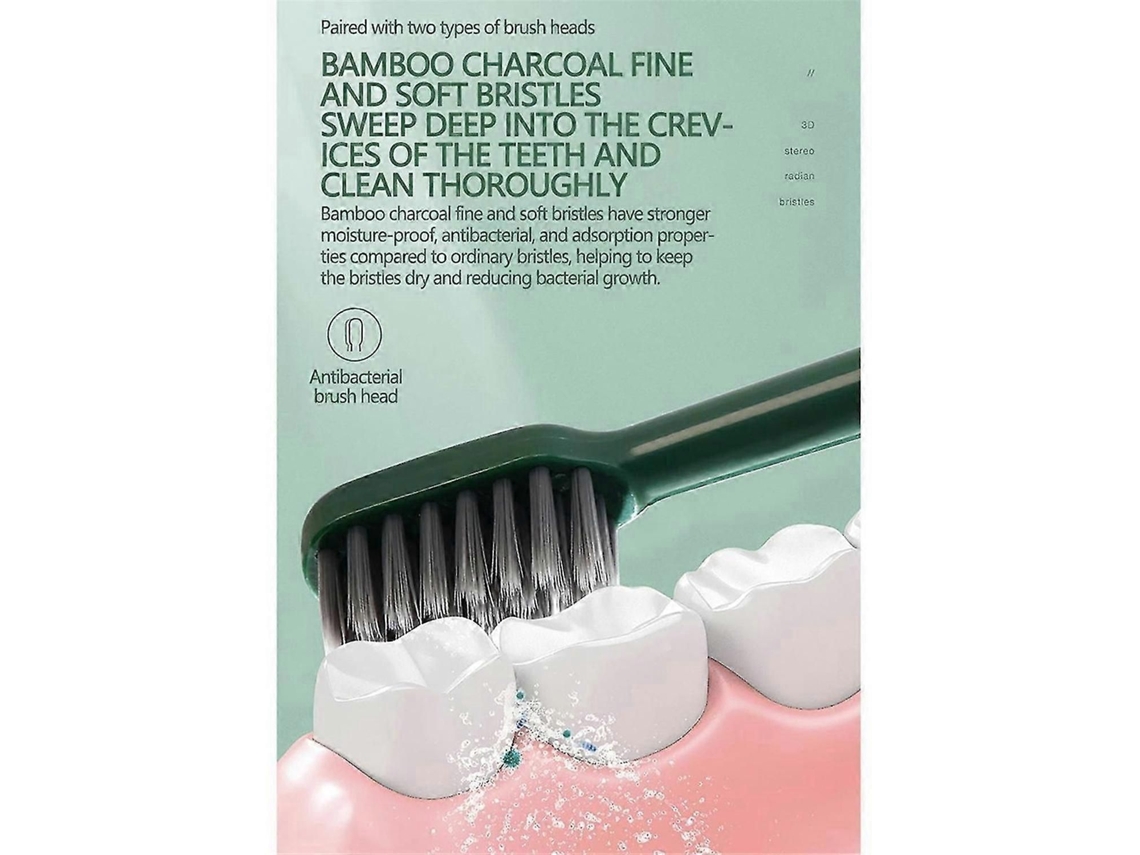 Escova De Dentes Elétrica Para Adultos E Crianças, Escova De Dentes Elétrica Com 6 Modos, Limpa E Elétrica