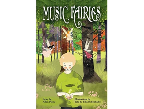 Livro Music Fairies de Allen Plone (Inglês)