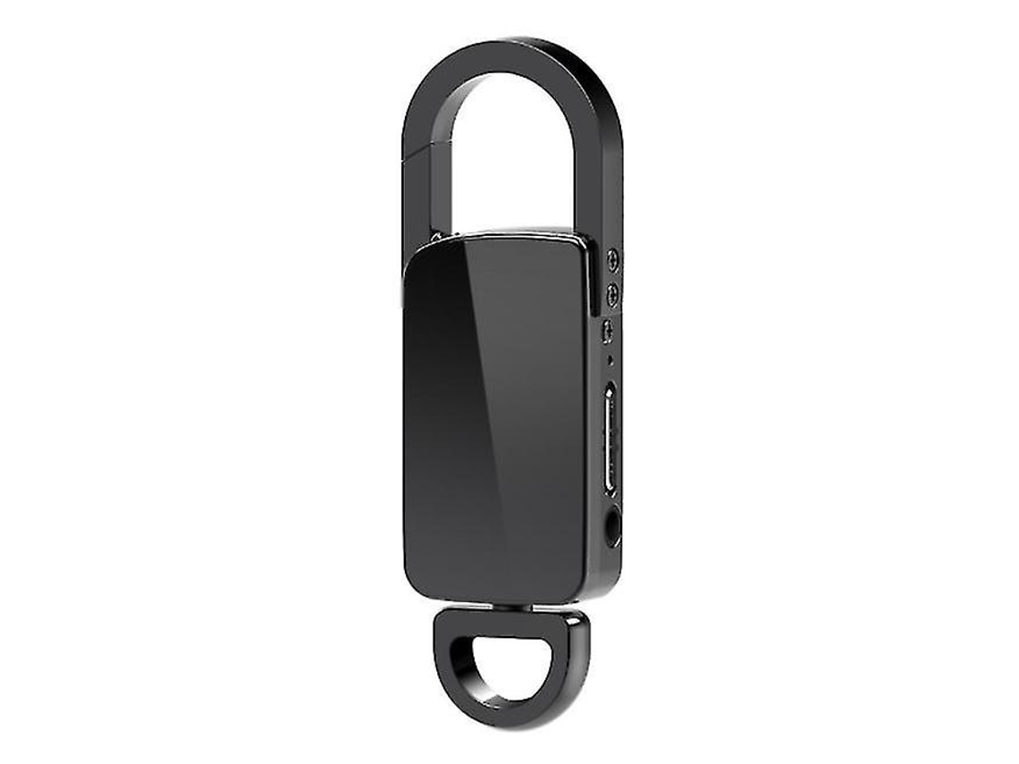 Mini Gravador Digital, Capacidade De Gravação De 320 Horas, Gravação De Tempo De Bateria De 15 Horas 4 Gb Yizhood (preto)