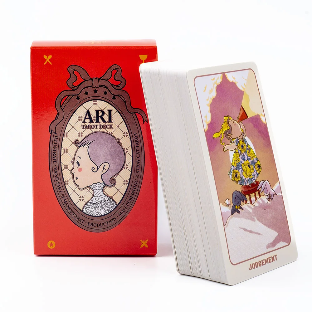 Cartas de Tarô Ari Baby, 10,3 X 6 Cm: 78 Cartas Divertidas e Adoráveis com Desenhos de Bebês. MDUG