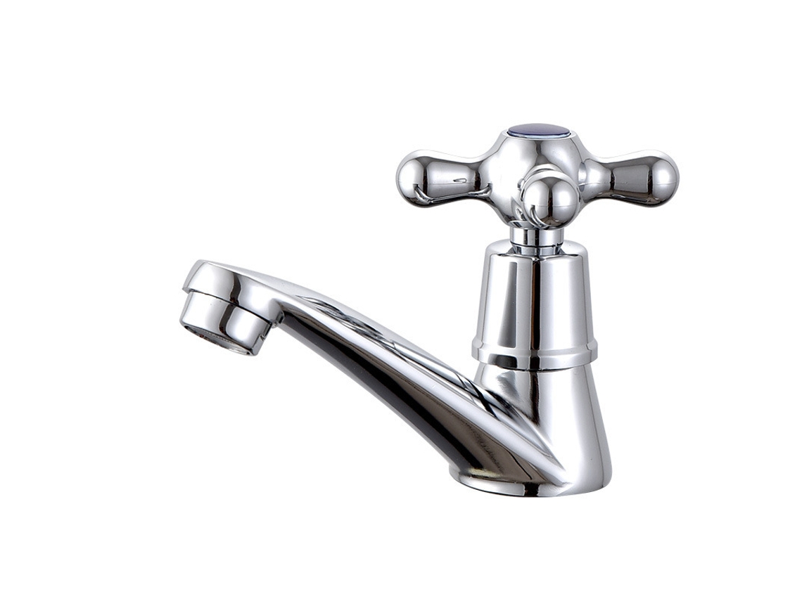 Torneira De Cozinha, Para Banheiro, Pia Ou Bancada De Cozinha, Água Fria Simples, Bancada Cromada Para Água Fria, Vaso Sanitário