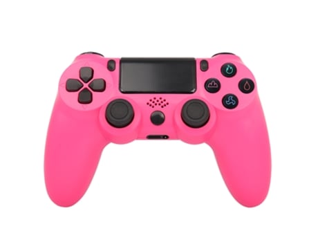 Comando PS4 KINSI Kinsi Dualshock (Wireless - Rosa)