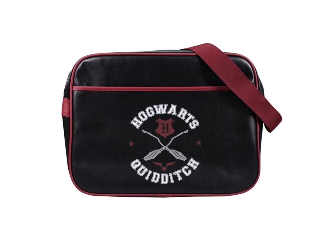 Bolsa de Ombro Harry Potter, Hogwarts Quidditch Preta BRILVIBERA