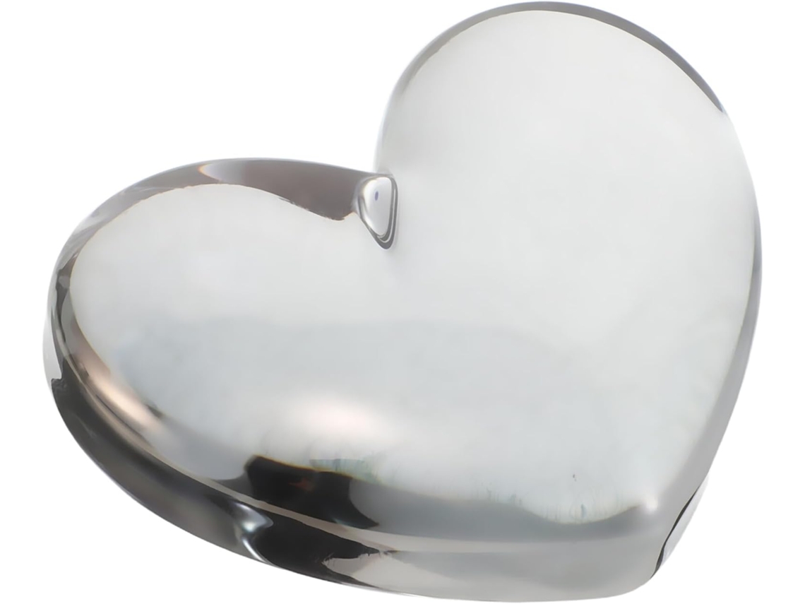 Enfeite De Coração De Cristal Para O Dia Dos Namorados, Decoração Romântica Para Mesa, Enfeite Artesanal Em Formato De Coração, Design. Gokoco
