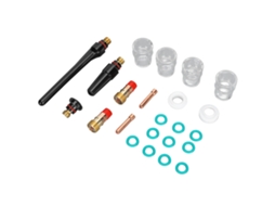 Kit De Acessórios Para Soldadura Tig Com 23 Peças: Copo De Vidro, Acessorios E Ferramentas Para Wp17/18/26