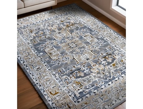 Rugura - Tapete Vintage Para Sala 200x290 Cm - Tapete Estilo Vintage Moderno Nórdico Para Sala, Quarto, Corredor E Quarto