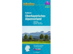 Livro Oberbayerisches Alpenvorland Cycle Map de Edited By Esterbauer Verlag (Alemão)