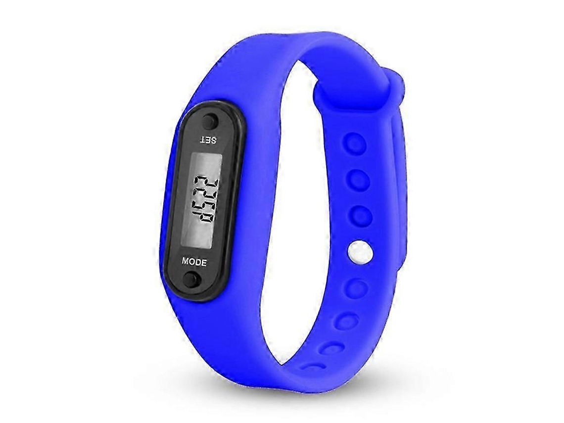 Relógio inteligente fitness com contador de passos e rastreador de atividades para adultos e crianças, pulseira LCD Ly Ebike