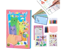 Kit De Arte Rainbow Squeeze, Materiais De Arte Educativos E