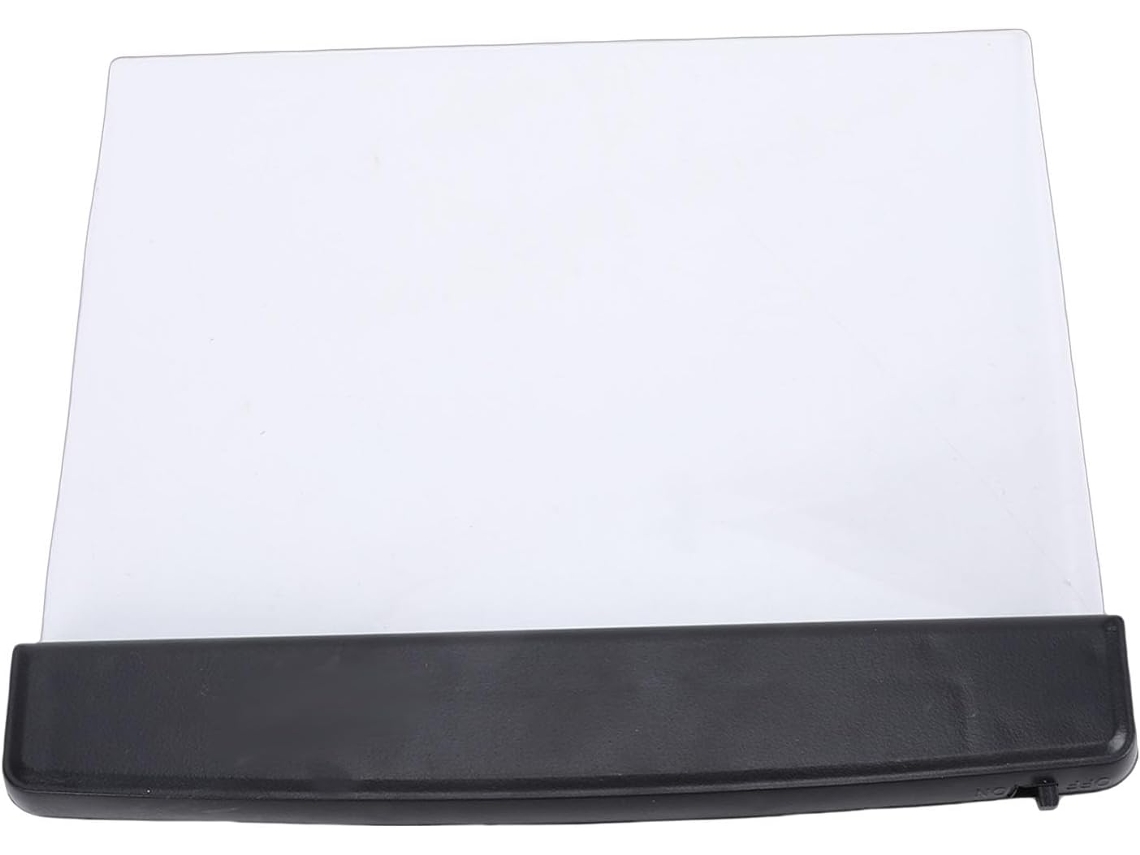 Luminária De Leitura Led Asixxsix Para Proteção Ocular, Iluminação Uniforme, Com Painel Antirriscos, Ideal Para Leitores