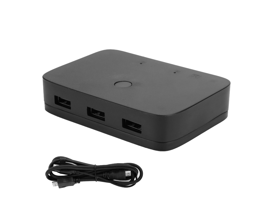 Comutador Kvm Hdmi Comutação De Vídeo Hd Compartilhamento De Dispositivos Usb