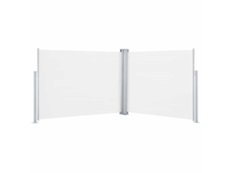 Side Awning, Side Awnings Vidaxl Creme Poliéster (140 X 1000 Cm)