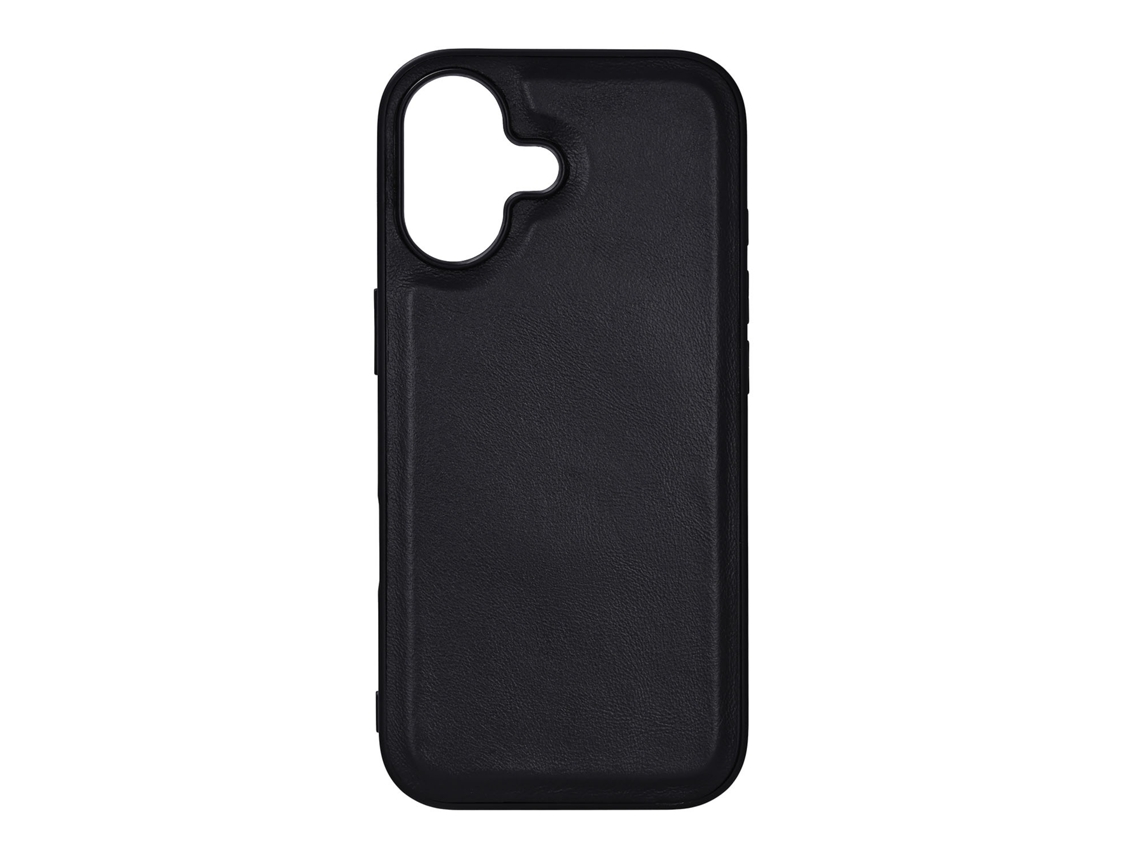 Capa Buffalo Para Iphone 17 Com Magsafe Em Couro Genuíno Preto