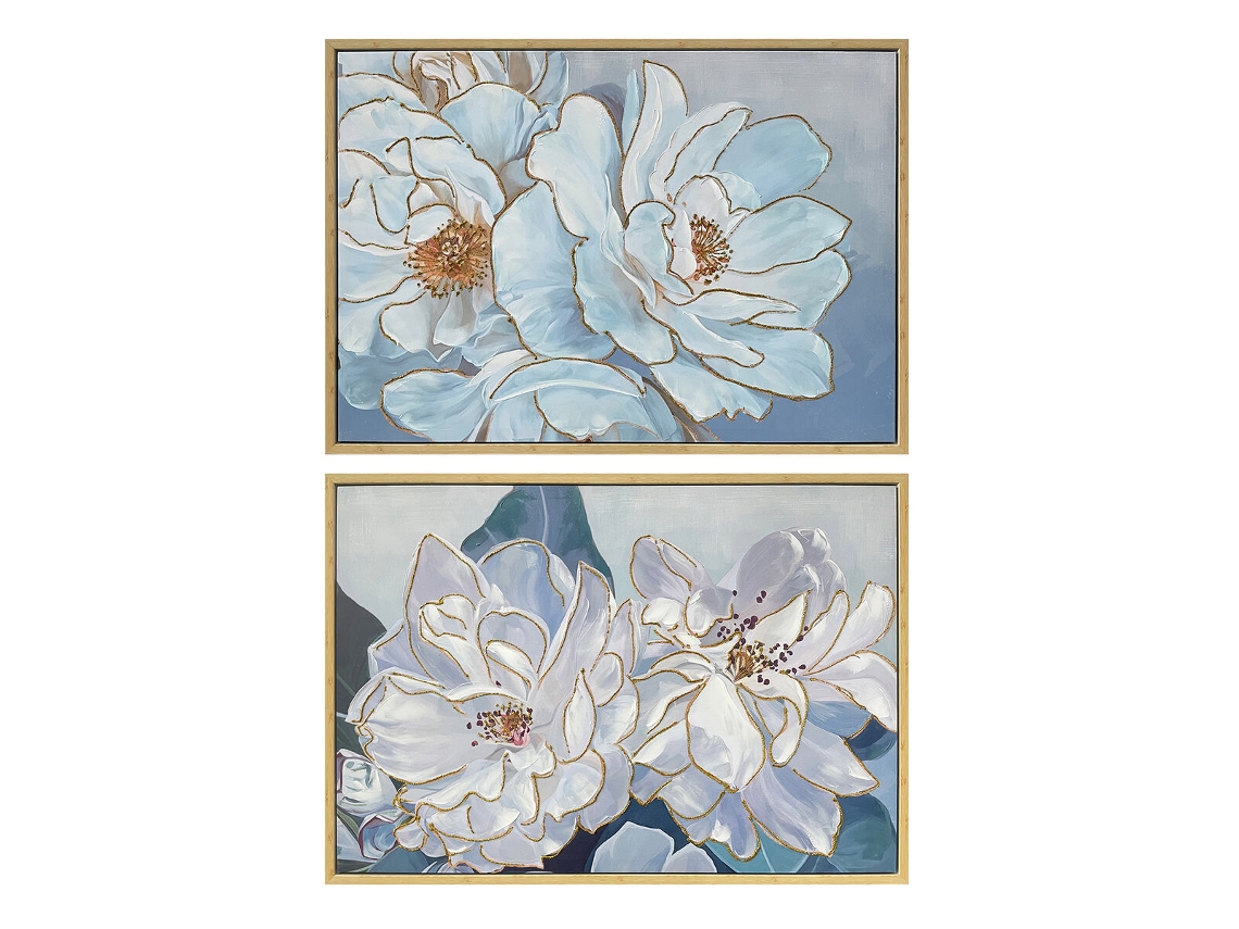 Pintura DKD HOME DECOR (Tecido - Multicor)