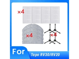 Acessórios Para Aspirador Robô Rv30/rv20: Escova Lateral, Pano E Filtro._ptg