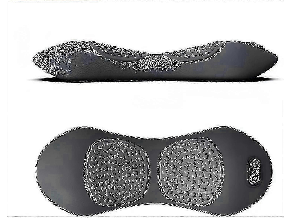 Almofada De Massagem 3 Em 1 Mysoothelab Para Costas, Pescoço E Ombros, Com Aquecimento E Vibração (25-26 Polegadas).