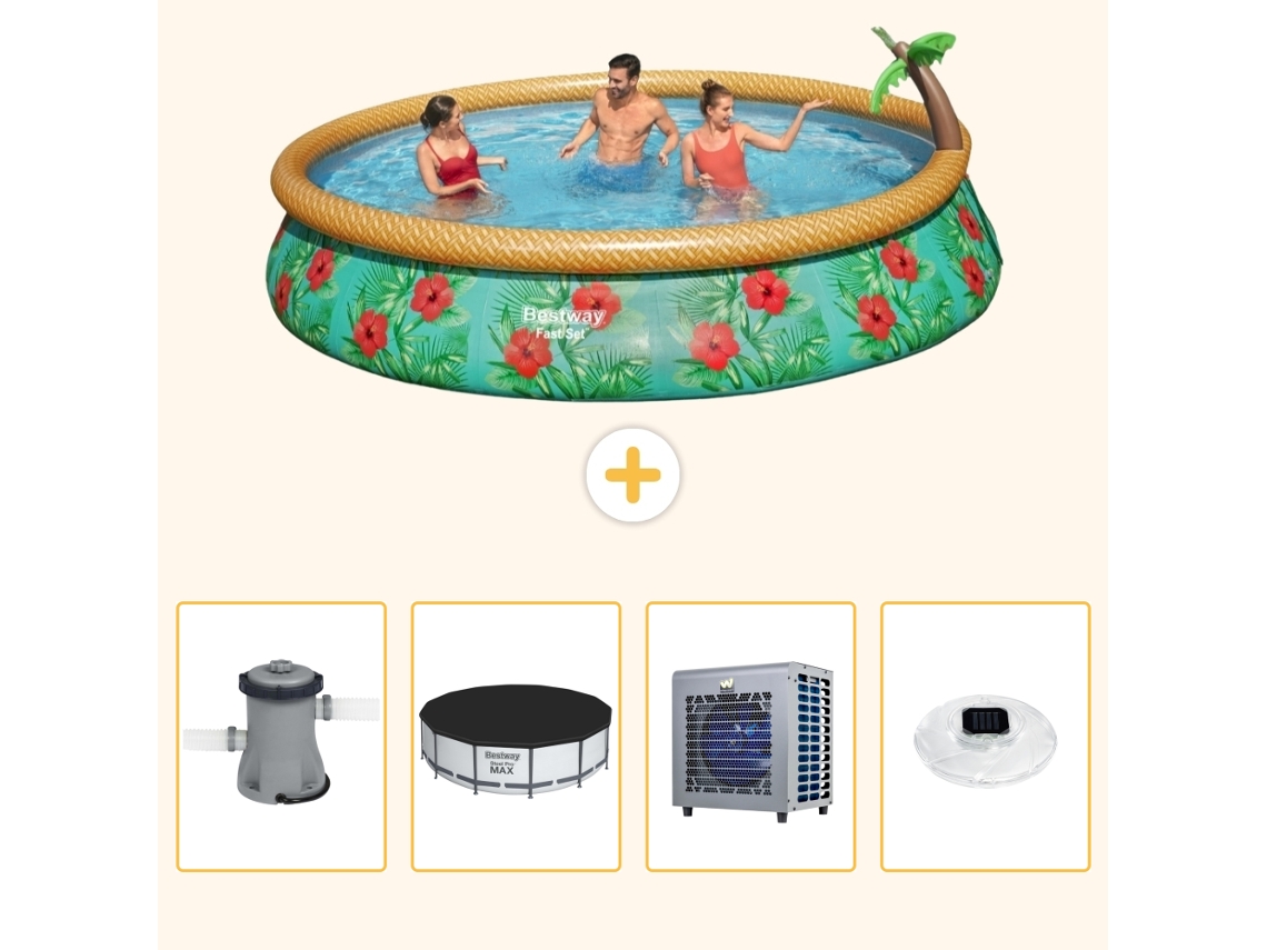 Bestway Piscina Bestway Fast Set Redonda - 457x84 Cm - 5-peças S175