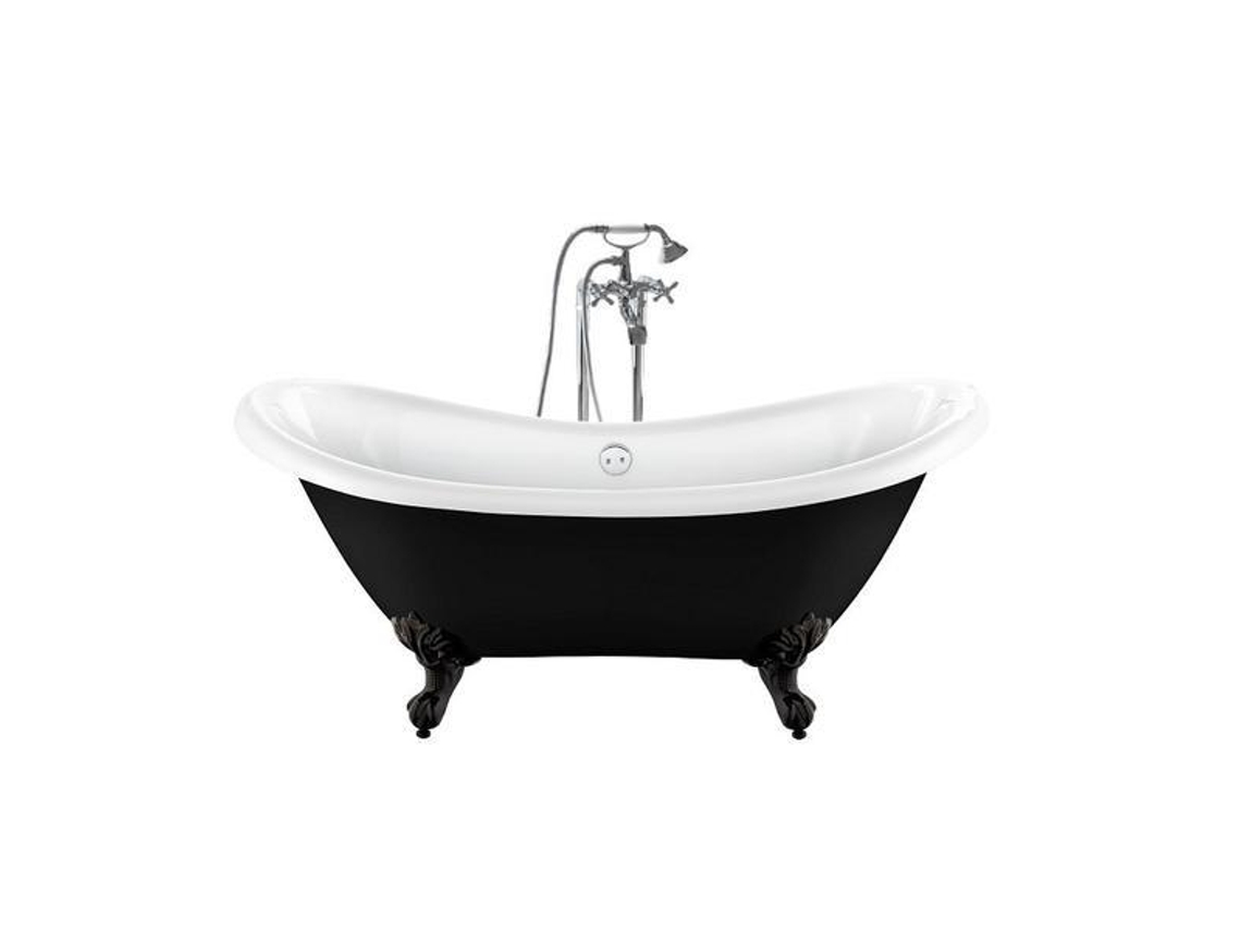 Banheira Com Pés Darlington Black 175 Cm