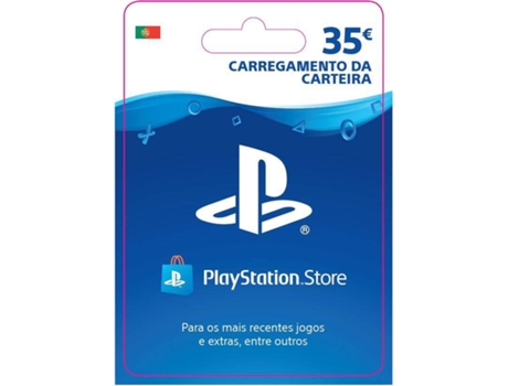 Cartão de Carregamento PlayStation Wallet 35 Euros (Formato Digital)