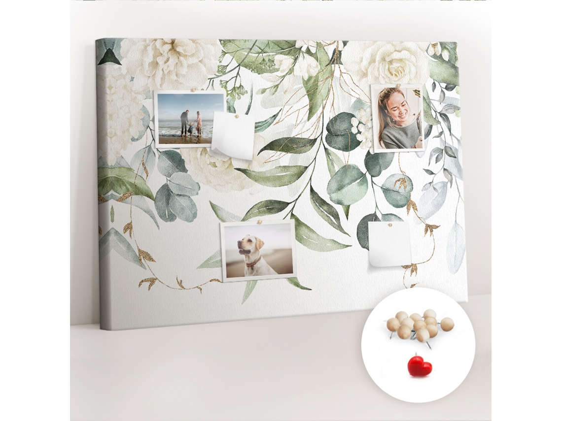 Painel De Cortiça Para Parede Natureza Para O Corredor Espelharte (100x70 Cm)