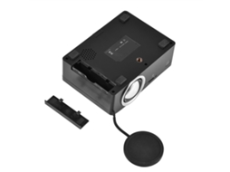 Projetor Led Portátil Mini Com Cooler Hd Hdmi Reprodutor De Mídia Home Theater Preto