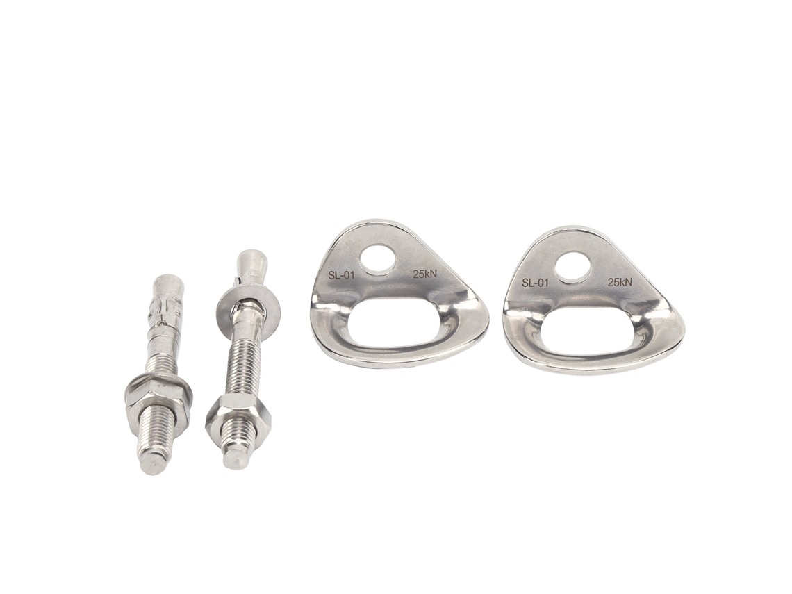 Apoios de Escalada Inox 2 Unid Duráveis