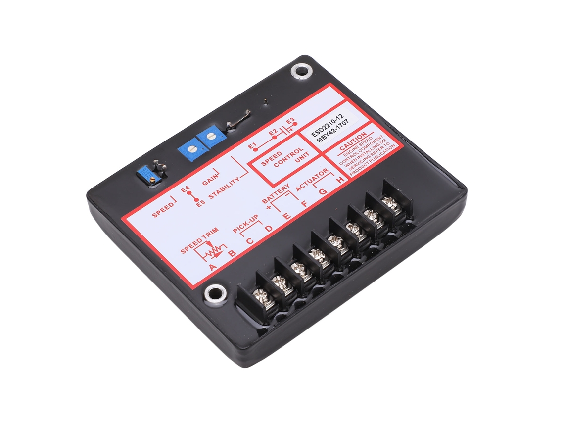 Controlador De Regulação Laxiscreed Para Gerador Dc 12-24v Com Controle Eletrônico De Velocidade