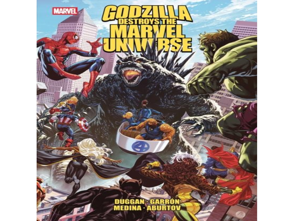 Livro Godzilla Destroys the Marvel Universe de Gerry Duggan (Inglês)