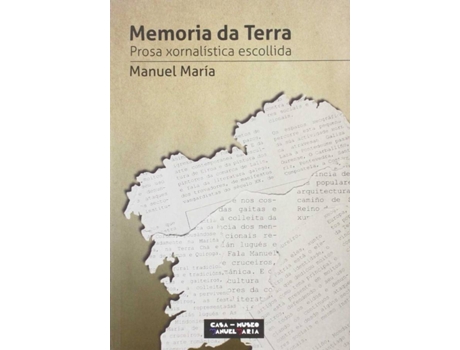 Livro Memoria Da Terra de Manuel María (Galego)