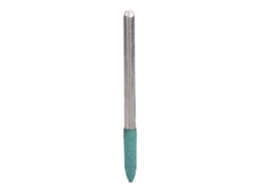 Kit De 100 Brocas De Esmerilado Com Cabeça De Borracha Verde, Cabo De 3mm, Para Polimento E Esmerilado (cone, 3mm)