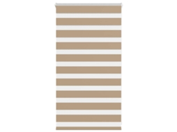 Zebra Blind, Zebra Blinds Vidaxl Marrom Poliéster (80 X 100 Cm)