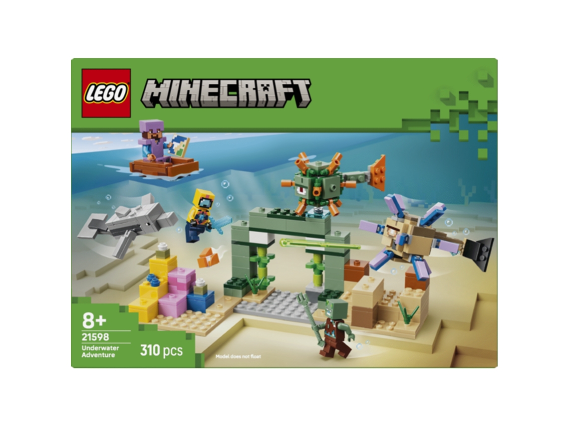 Lego Minecraft - Aventura Subaquática - 21598