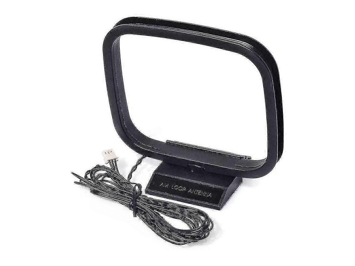 Antena De Loop Am/fm Com Conector De 3 Pinos Para Sistema De Som Receptor Hifi .deco. Aquaforge