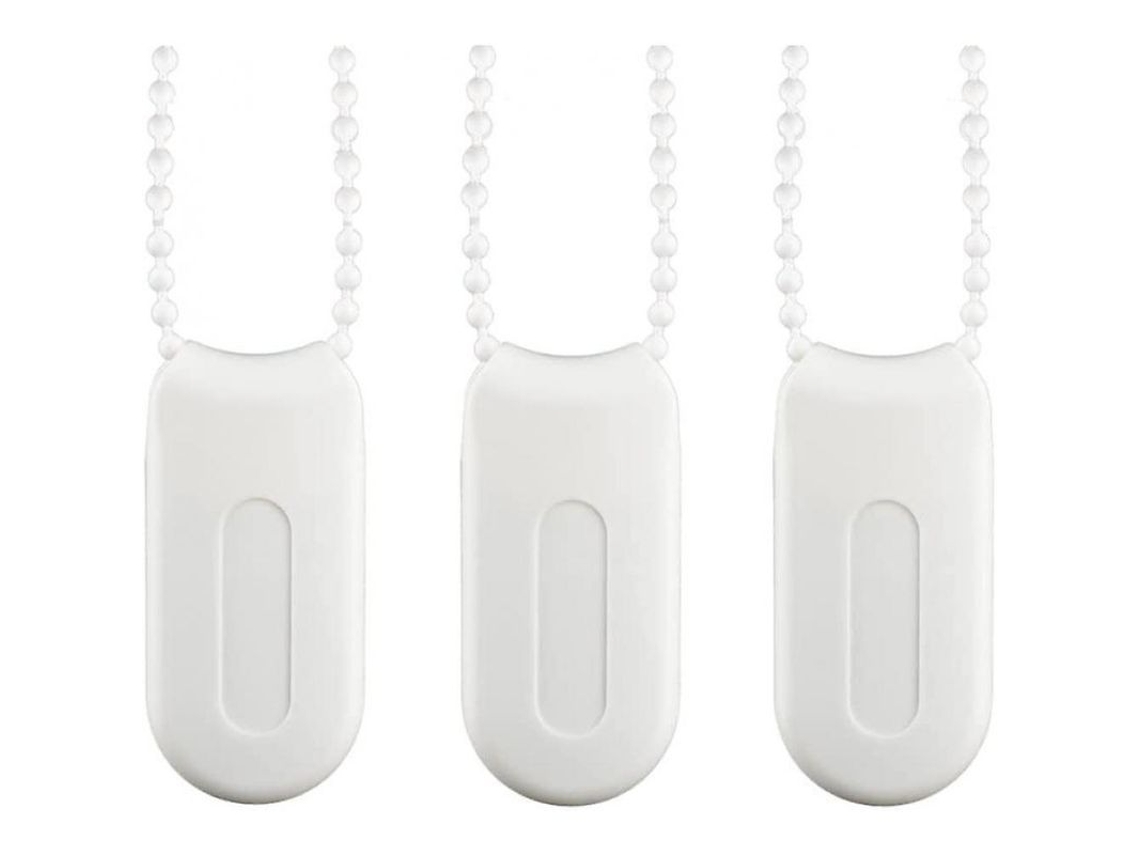 2026 pesas de Cordón de Plástico para Persianas Verticales Y Cortinas, Mango de Seguridad, 3 Piezas, Blanco