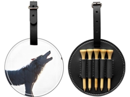 Estojo para tacos de golfe, dobrável, para 7 a 10 tacos, com bolsos com zíper | S/MARCA