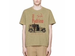 Rockinstone Godfather Il Padrino Heather Khaki Adult T-shirt Size:s