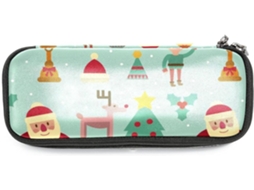 Esta capa grande com estampa de osso Neve Natalino, ideal para escola, mesa, adultos, meninas e meninos.