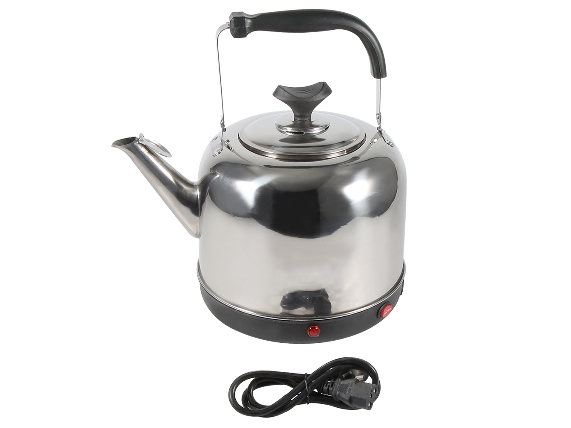 Chaleira Elétrica Inox 5l Laxiscreed Com Auto-desligamento E Função Manter Quente