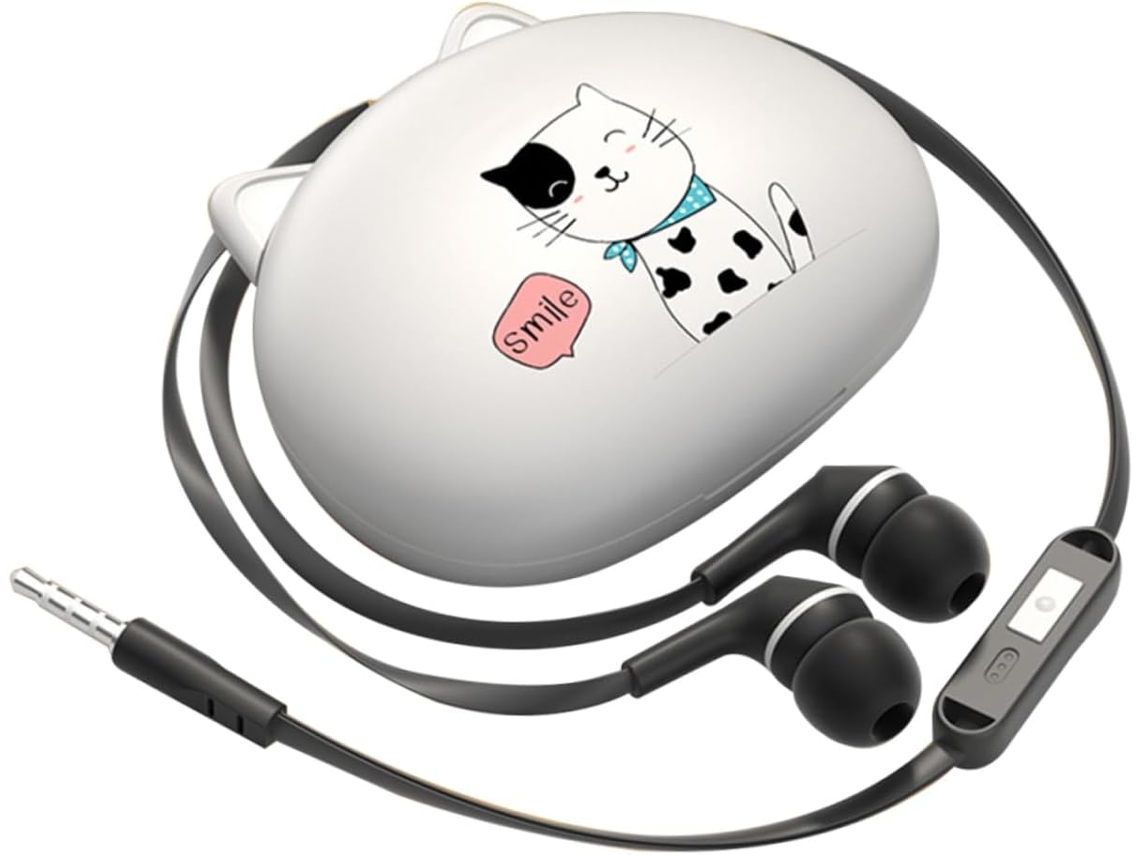 Fones De Ouvido Com Fio Secfou, Alta Som Para Uso Em E Portáteis