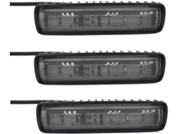 Sinalizadores Led À Prova D Água Riloer Para Empilhadeiras, Compatíveis Com Todos Os Modelos 6 Leds Vermelhos