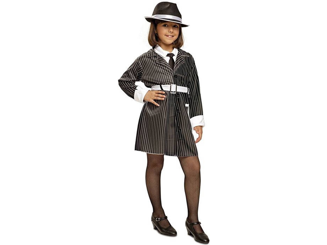 Fato de Menina VIVING Gangster (Tam: 7-9 anos)