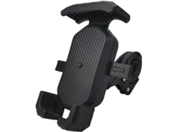 Suporte para Celular de Bicicleta com Rotação de 360°, Preto, para Montagem no Guidão, Compatível com a Maioria Dos Smartphones JYTGALX (preto)