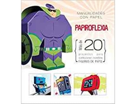 Livro Manualidades Con Papel- Papiroflexia de AaVv (Espanhol)