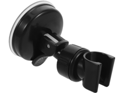 Suporte De Chuveiro Mão Com Ventosa, Em Plástico Preto, Com Fixação Estável Para Montagem Na Parede Do Banheiro